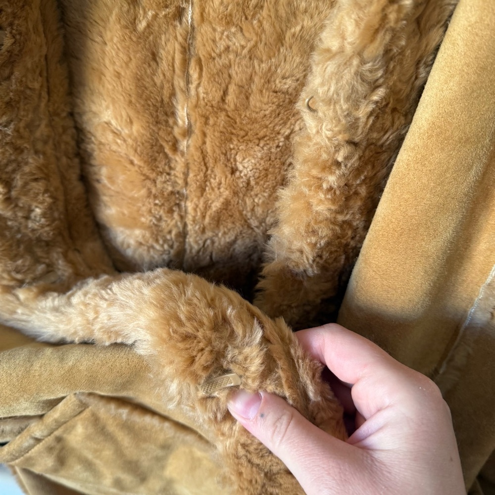 Guess Vintage Y2K Leather Coat Jacket - Picture 3 of 8